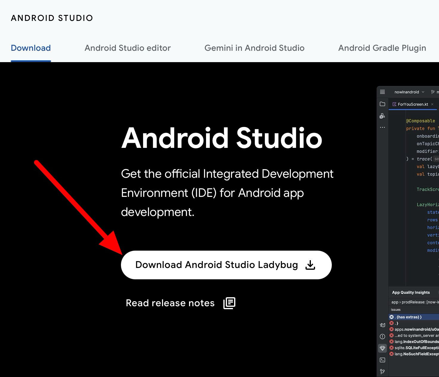 Download Android Studio